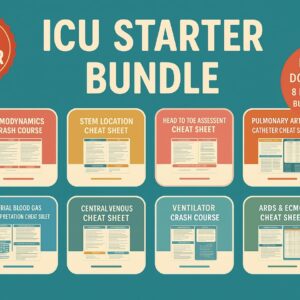 ICU Nursing Note Bundle - eBook