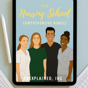 The Nursing School Comprehensive Bundle | 2025 Edition |
