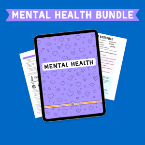 Mental Health Disorders Nursing Notes Study Bundle