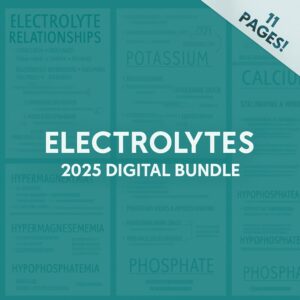Electrolyte Nursing Bundle - 2025