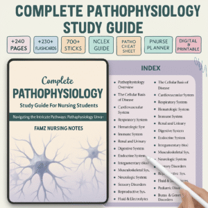 Complete Pathophysiology Study Guide - 2025