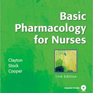 Basic Pharmacology For Nurses 15th Edition by Bruce D. Clayton