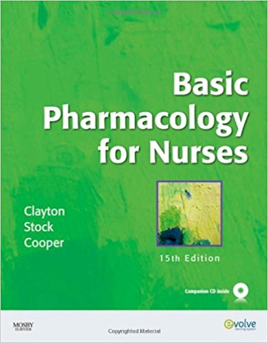 Basic Pharmacology For Nurses 15th Edition by Bruce D. Clayton