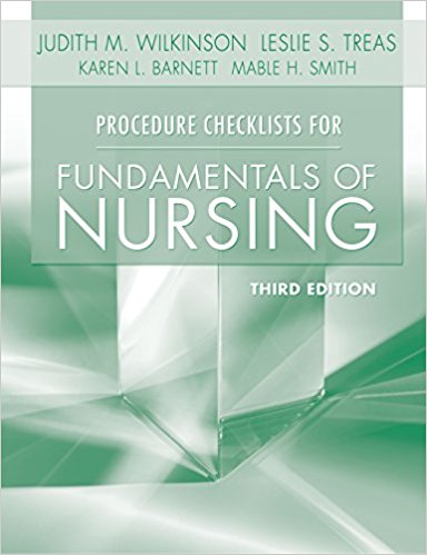 Fundamentals Of Nursing 3rd  ed by Wilkinson Treas - Smith
