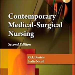 Contemporary Medical Surgical Nursing 2nd Edition by Daniels Rick