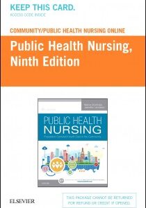 Public Health Nursing Population Centered Health Care in the Community  9th Edition by Marcia Stanhope