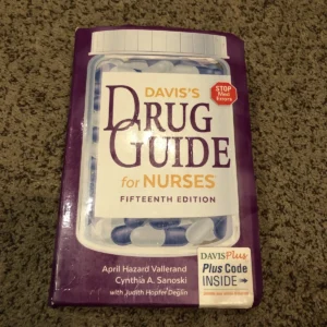 DAVIS’S DRUG GUIDE FOR NURSES 15th Edition