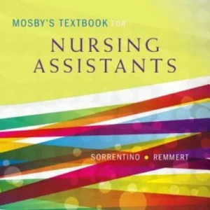 Mosbys Textbook for Nursing Assistants 9th Edition By Sheila A. Sorrentino