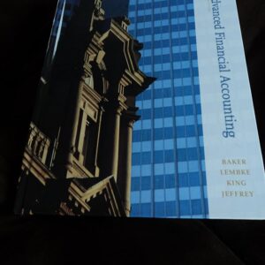 Advanced Financial Accounting 8th Edition by Baker - Test Bank