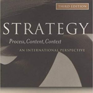 Strategy Process Content Context 4th Edition By de Wit  Bob - Test Bank