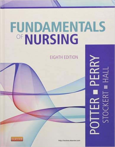 Fundamental of Nursing 8th Edition By Potter RN MSN PhD FAAN - Test Bank