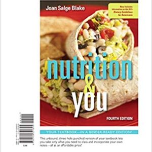 Nutrition And You 4th Edition By Blake - Test Bank