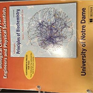 Lehninger Principles of Biochemistry 6th Edition By David L. Nelson - Test Bank