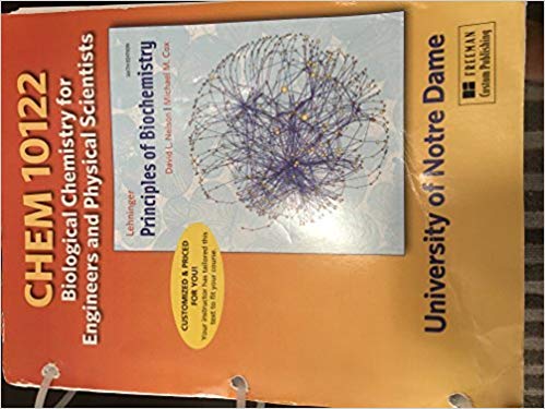 Lehninger Principles of Biochemistry 6th Edition By David L. Nelson - Test Bank