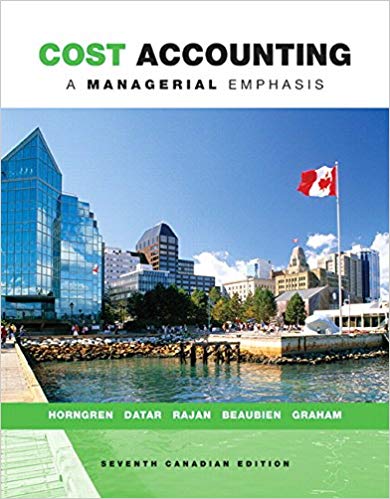 Cost Accounting A Managerial Emphasis 14th Edition By Horngren - Test Bank