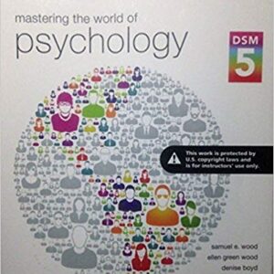 Mastering the World of Psychology 5th Edition By Instructor's Copy - Test Bank