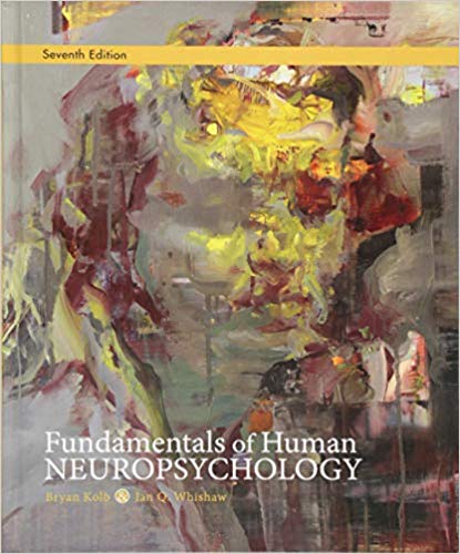 Fundamentals of Human Neuropsychology 7th Edition By Bryan Kolb - Test Bank
