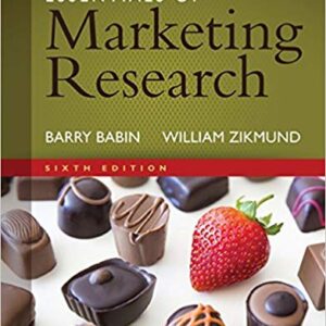 Essentials of Marketing Research 6th Edition By Barry J. Babin - Test Bank