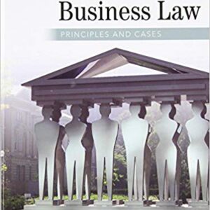 Contemporary Canadian Business Law Principles And Cases 10th Edition by John A. Willes - Test Bank