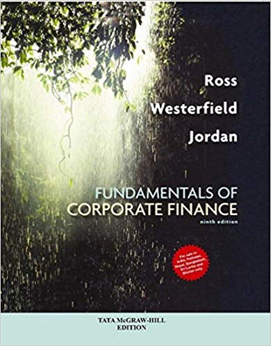 Fundamentals of Corporate Finance 9th Canadian Edition By Ross - Test Bank