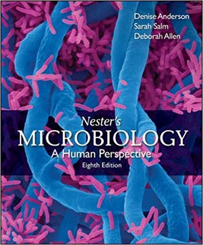 Nesters Microbiology A Human Perspective 8th Edition By Anderson Lecturer - Test Bank