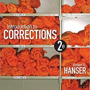 Introduction To Corecctions 2nd Edition By Robert D. Hanser - Test Bank