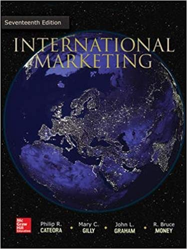 International Marketing 17th Edition Cateora - Test Bank