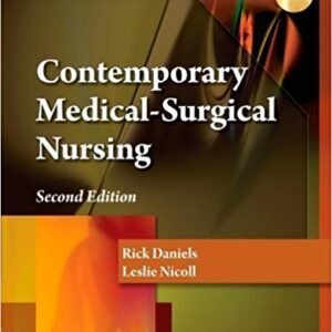 Contemporary Medical Surgical Nursing 2nd Edition by Daniels, Rick -Test Bank