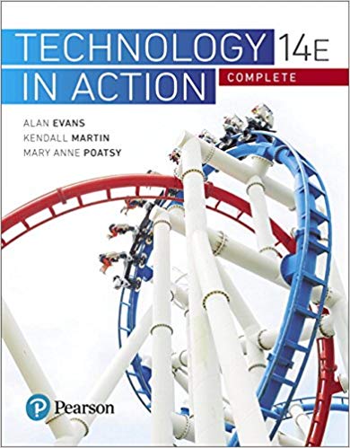 Technology In Action Complete 14th Edition By Evans - Test Bank