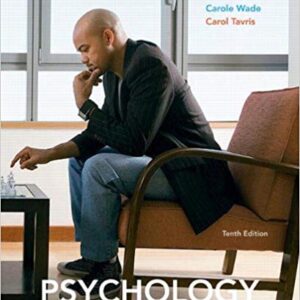Psychology 10th Edition by Carole Wade -Test Bank
