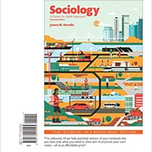 Sociology A Down to Earth Approach Books a la Carte Edition 12th Edition By James M. Henslin - Test Bank
