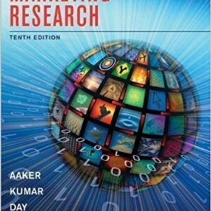 Marketing Research 10th Edition By AAker Kumar Day And Leone -  Test Bank