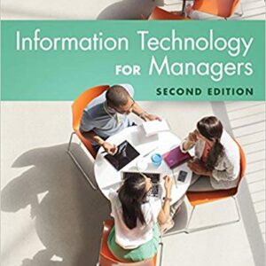 Information Technology for Managers 2nd Edition By George Reynolds - Test Bank