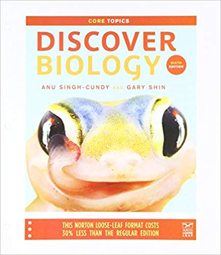 Discover Biology 6th Edition By Anu Singh-Cundy - Test Bank