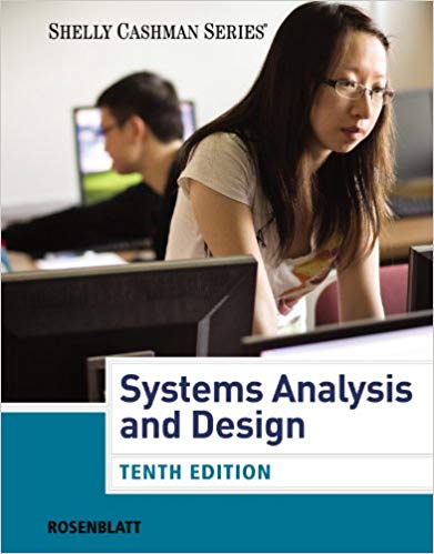 Systems Analysis And Design 10th Edition By Harry J. Rosenblatt - Test Bank