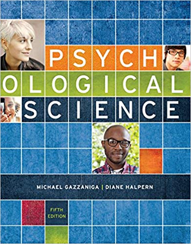 Psychological Science 5th Edition By Michael Gazzaniga - Test Bank