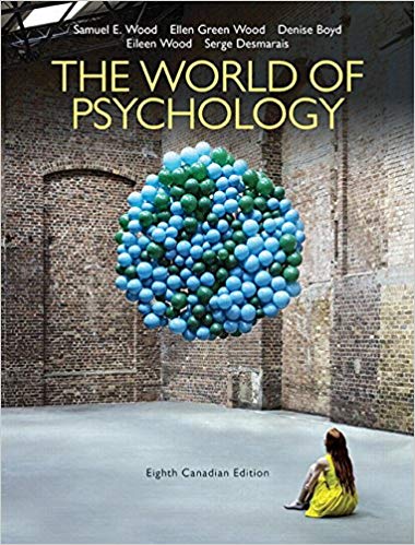 The World of Psychology 8th Canadian Edition By Samuel E. Wood - Test Bank