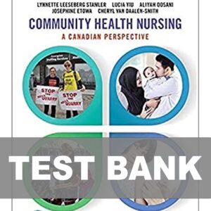 Test Bank For Community Health Nursing A Canadian Perspective 5th Edition