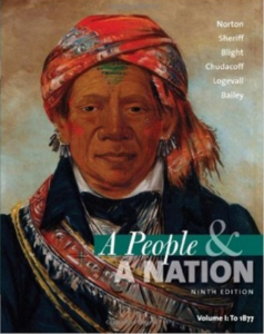 A People And A Nation A History of the United States To 1877 9th Edition By by Mary Beth Norton  - Test Bank