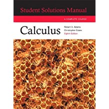 Adams Calculus 8th Edition Solution