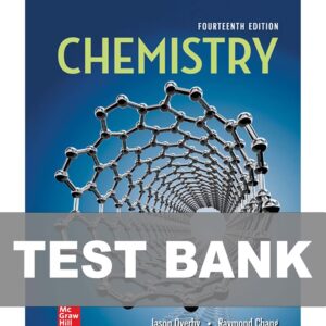 Test Bank For Chemistry 14th Edition by Raymond Chang