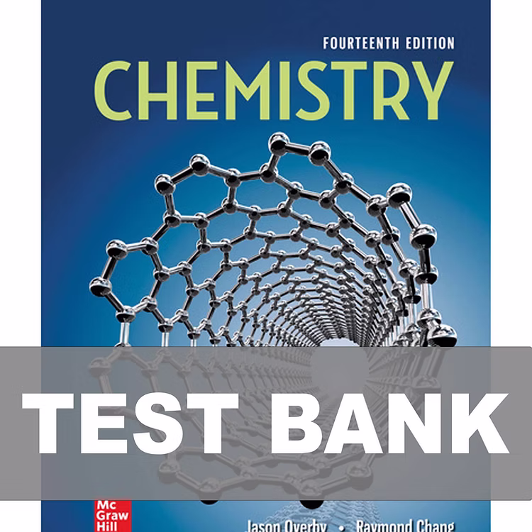 Test Bank For Chemistry 14th Edition by Raymond Chang