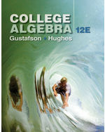College Algebra 12e R David Gustafson Jeff Hughes - Test Bank