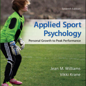 Applied Sport Psychology Personal Growth to Peak Performance 7Th Edition By Jean Williams  - Test Bank