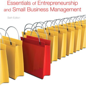 Essentials Of Entrepreneurship And Small Business Management 6th Edition by Scarborough - Test Bank