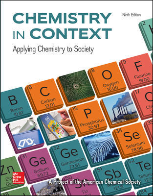 Chemistry in Context Applying Chemistry to Society 9Th Edition -Test Bank