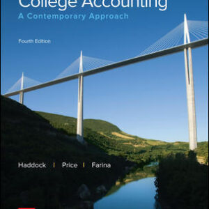 College Accounting A Contemporary Approach 4Th Edition by David Haddock - Test Bank