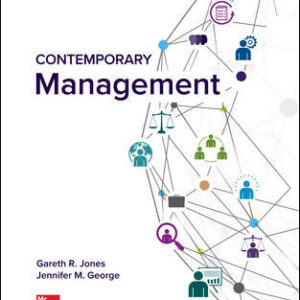 Contemporary Management  11Th Edition By Gareth Jones  -Test Bank