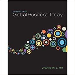 Global Business Today 7th Edition By Charles W. L. Hill - Test Bank