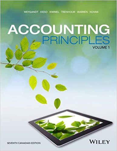 Accounting Principles 7Th Canadian Edition Volume 1 By Jerry J. Weygandt - Test Bank